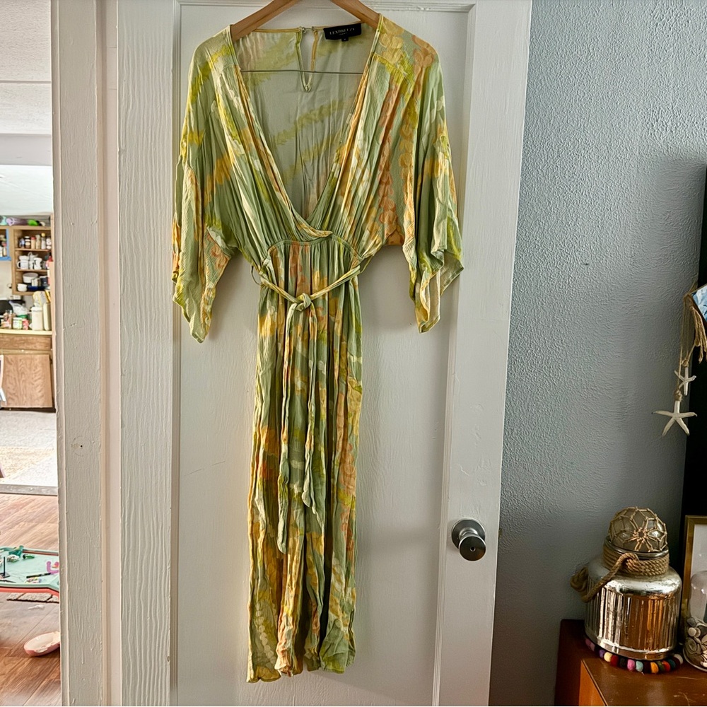 Lei Print Vacay Jumpsuit